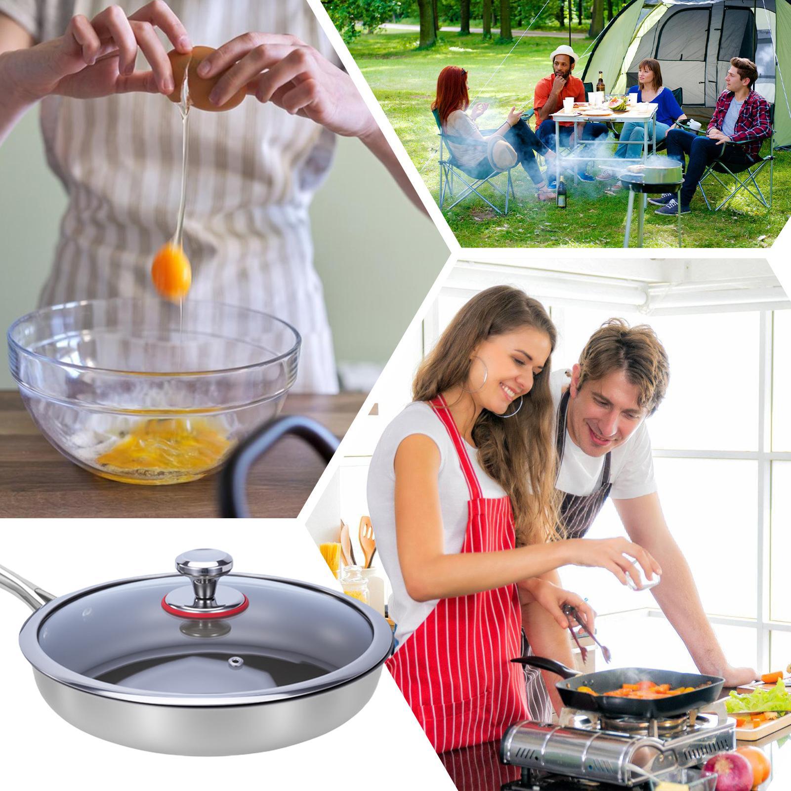 Home Cooking Meal - Titanium Cooking Pan Non-Stick Cooking Supplies