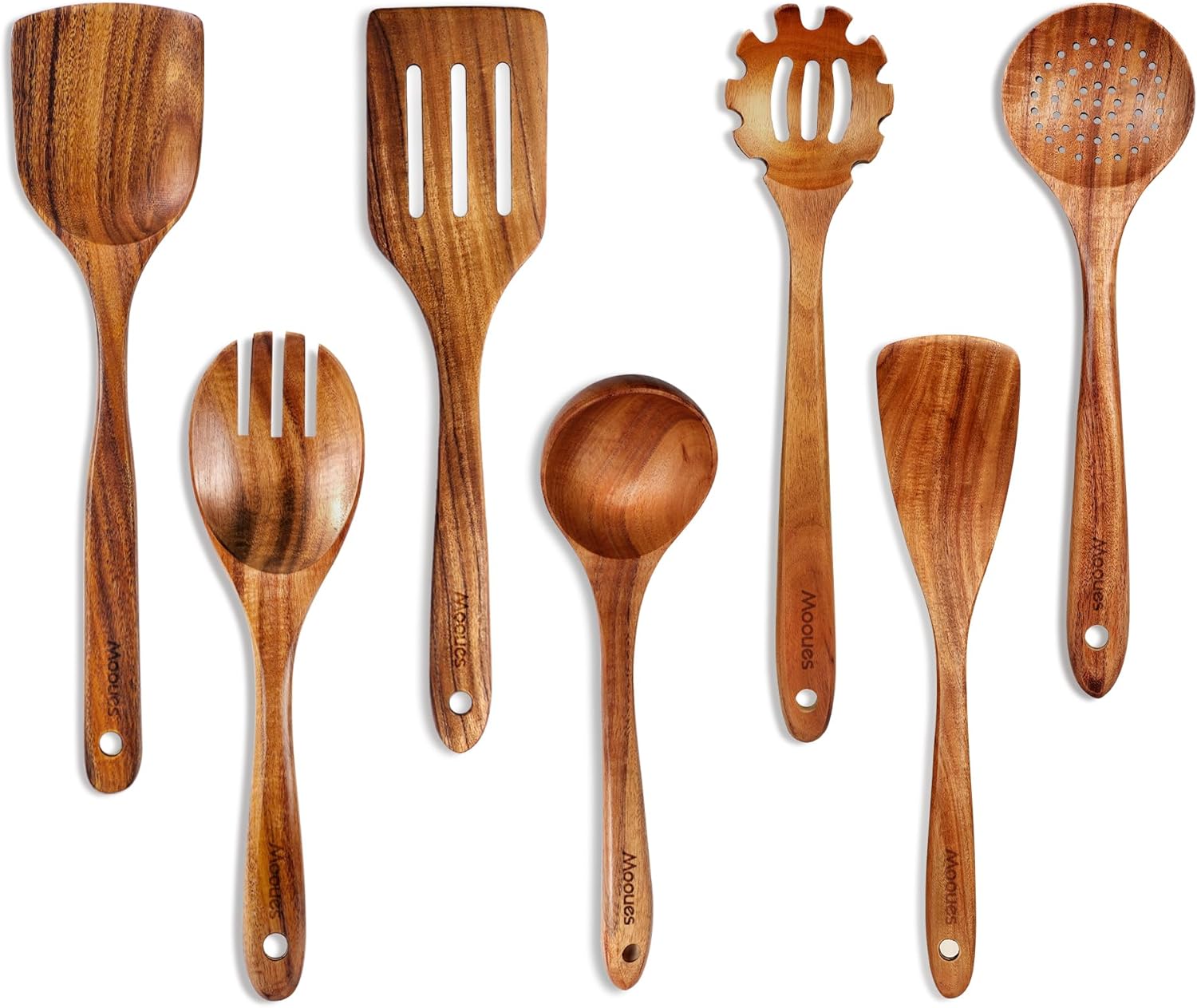 Home Cooking Chef - Luxury Wooden Utensil Set for Home