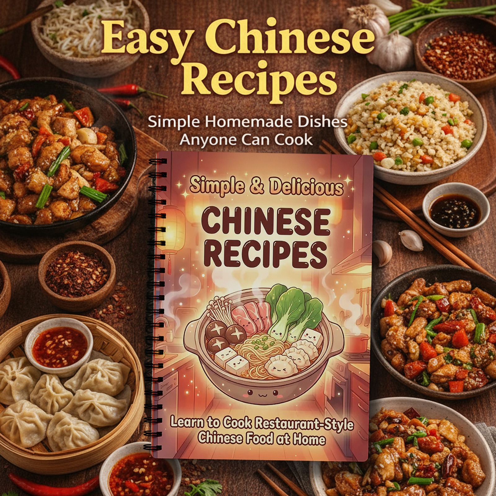 Home Cooking Meal - Chinese Home Cooking Recipe Notebook Step