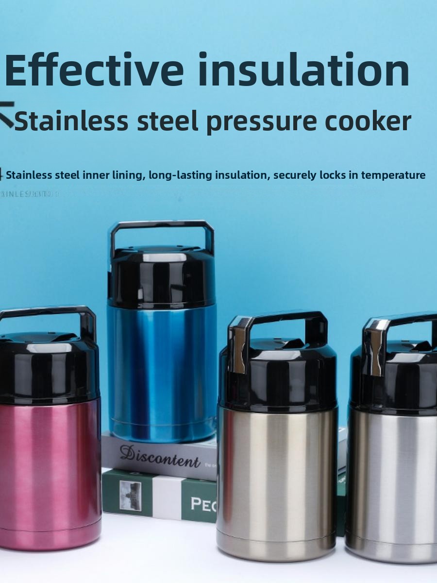Home Cooking Meal - Large Capacity Stainless Steel 304 Insulated
