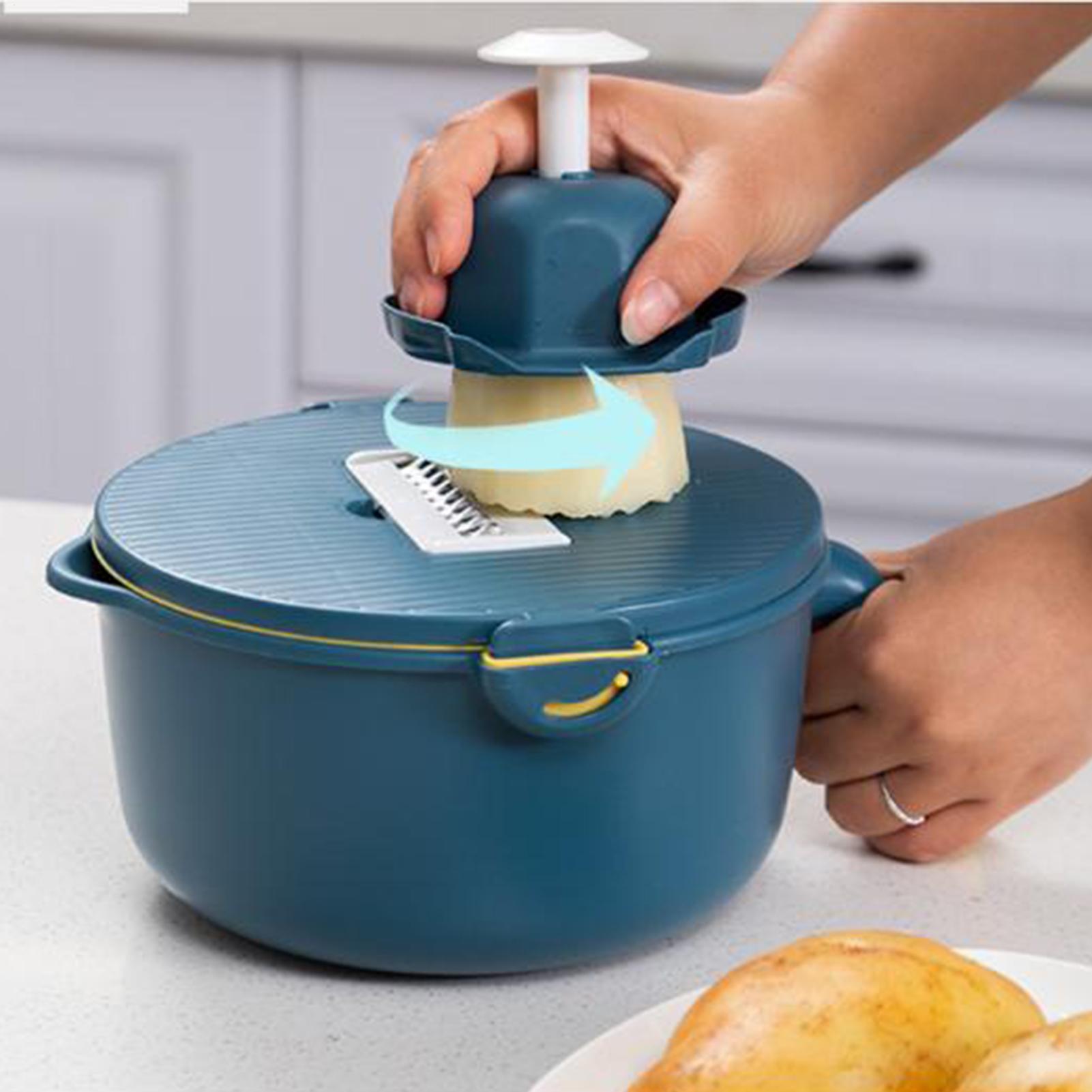 Home Cooking Meal - Veggie Slicer Kitchen Grater With Container