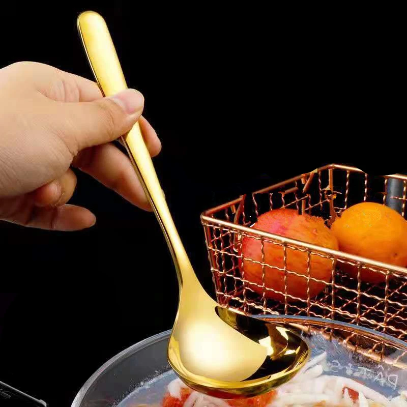 Stainless Steel Golden Soup Sp - Home Cooking Services บทวิจารณ์และราคา