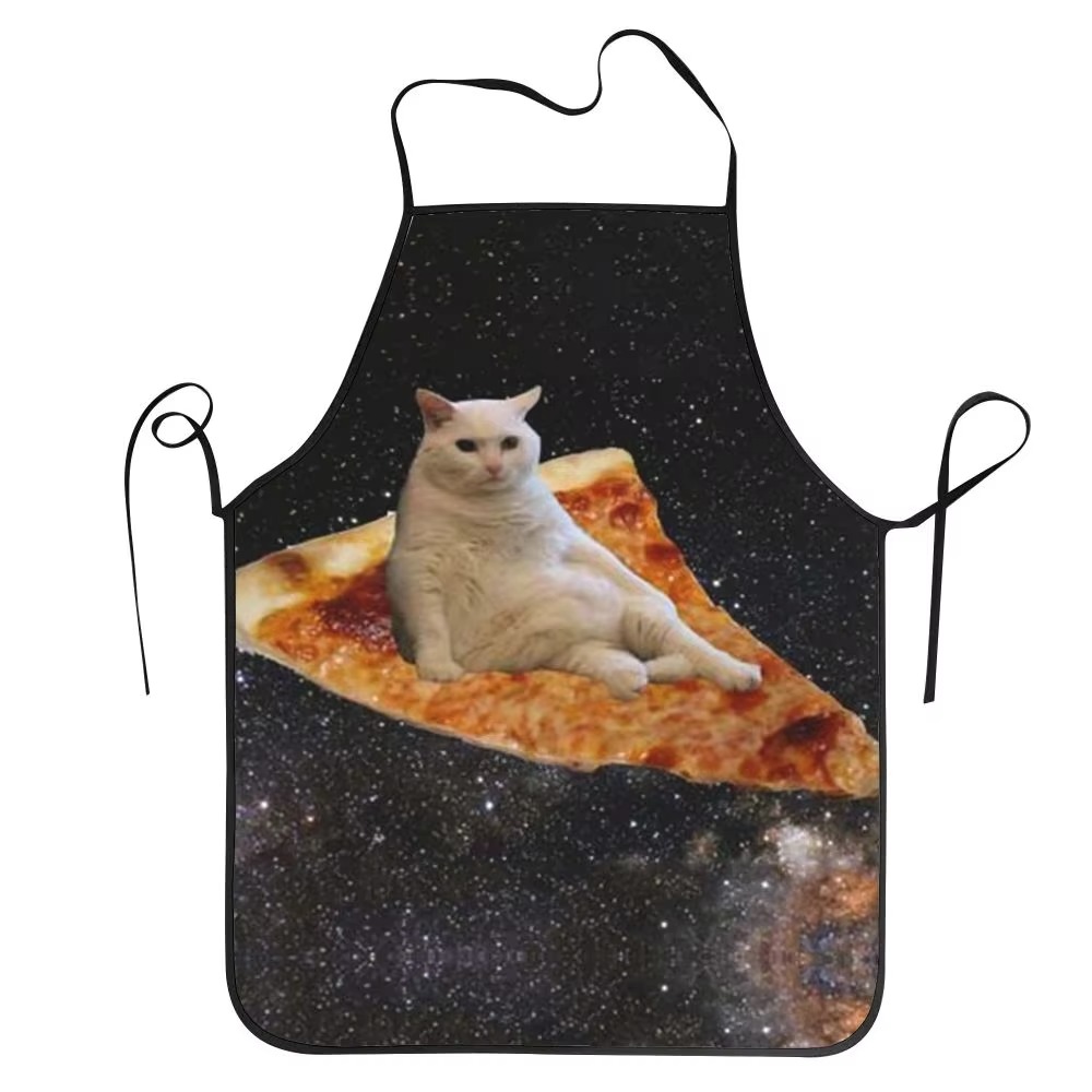 1PC Unisex Space Pizza Cat Apr - Home Cooking Chef บทวิจารณ์และราคา