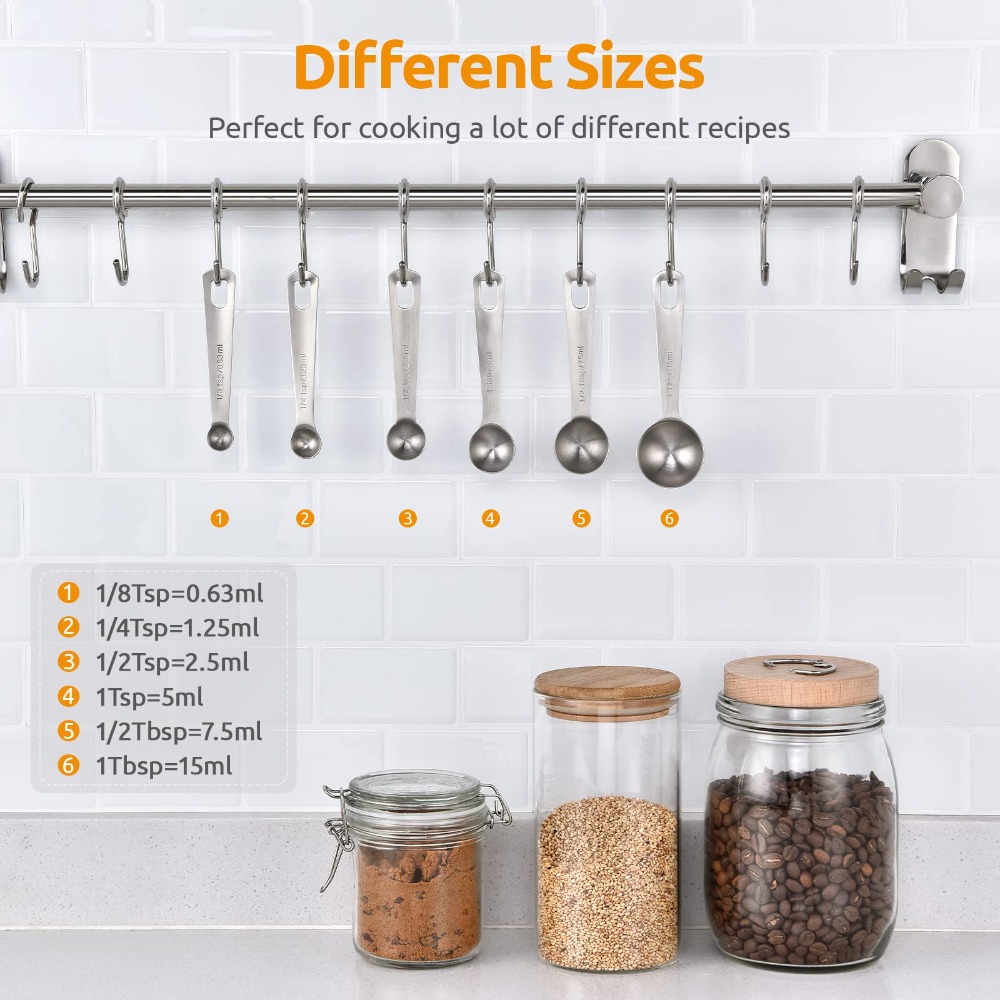 6pcs/set Food-grade Stainless  - Home Cooking Food บทวิจารณ์และราคา