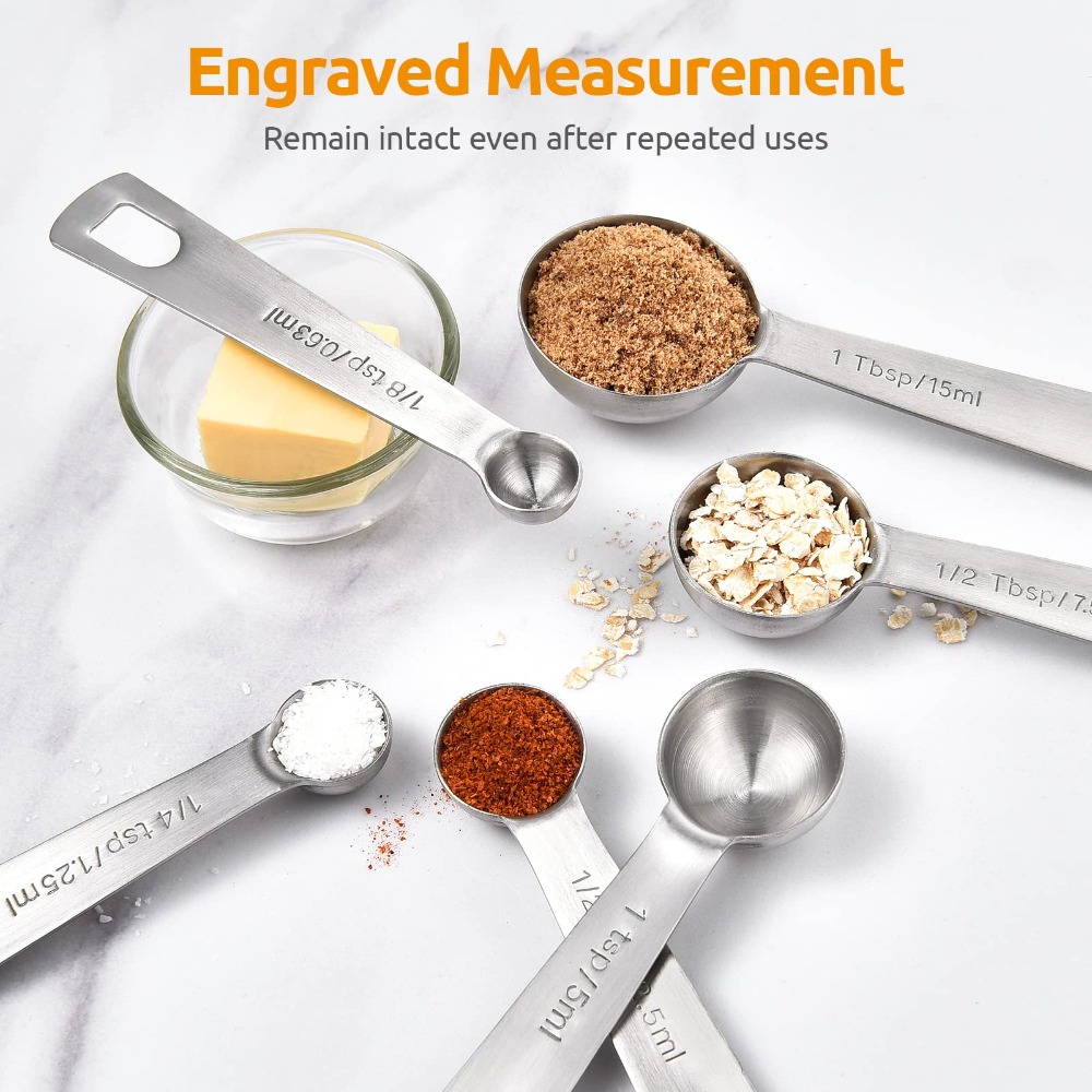 6pcs/set Food-grade Stainless  - Home Cooking Food บทวิจารณ์และราคา