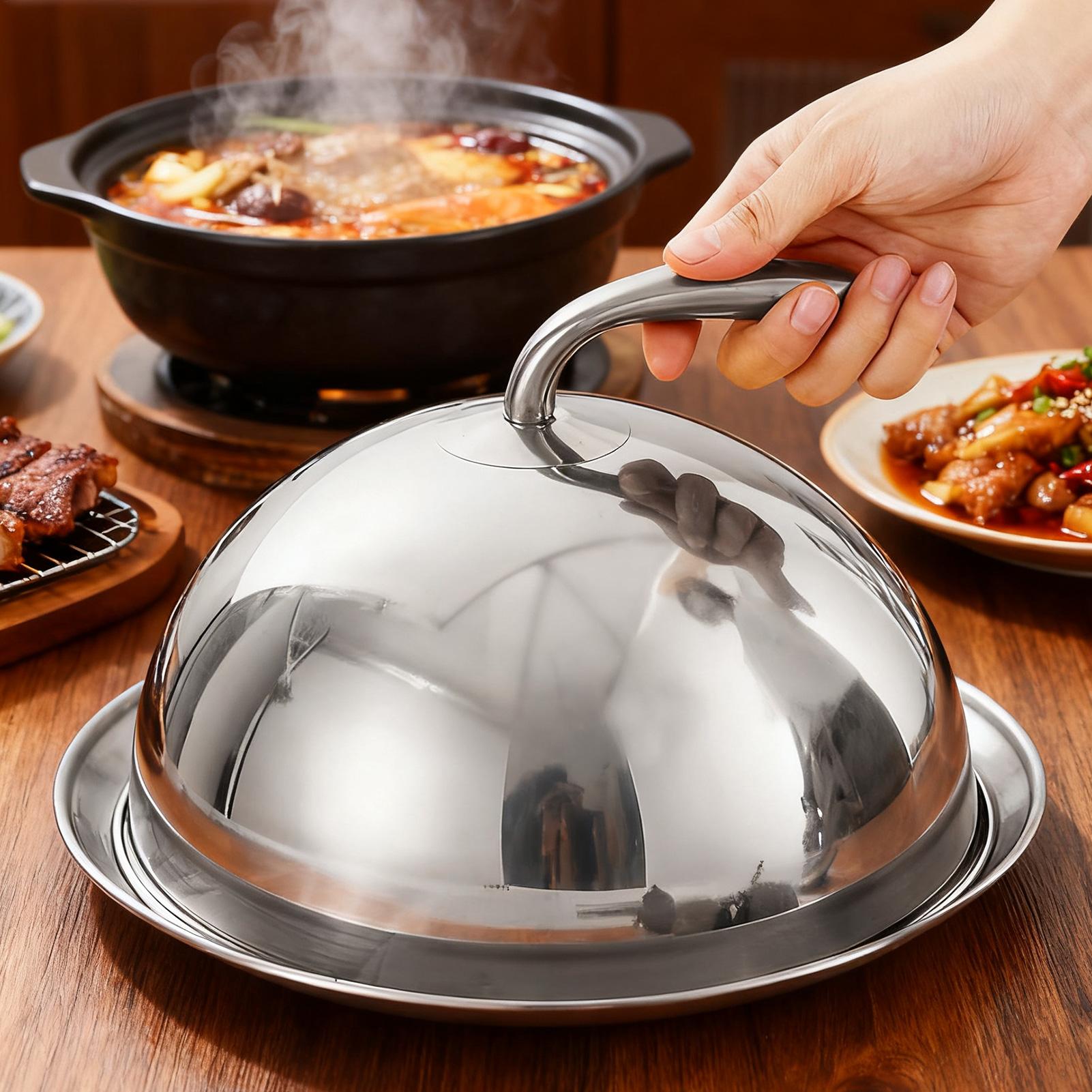 Basting Cover Round Plate Incl - Home Cooking Meal บทวิจารณ์และราคา