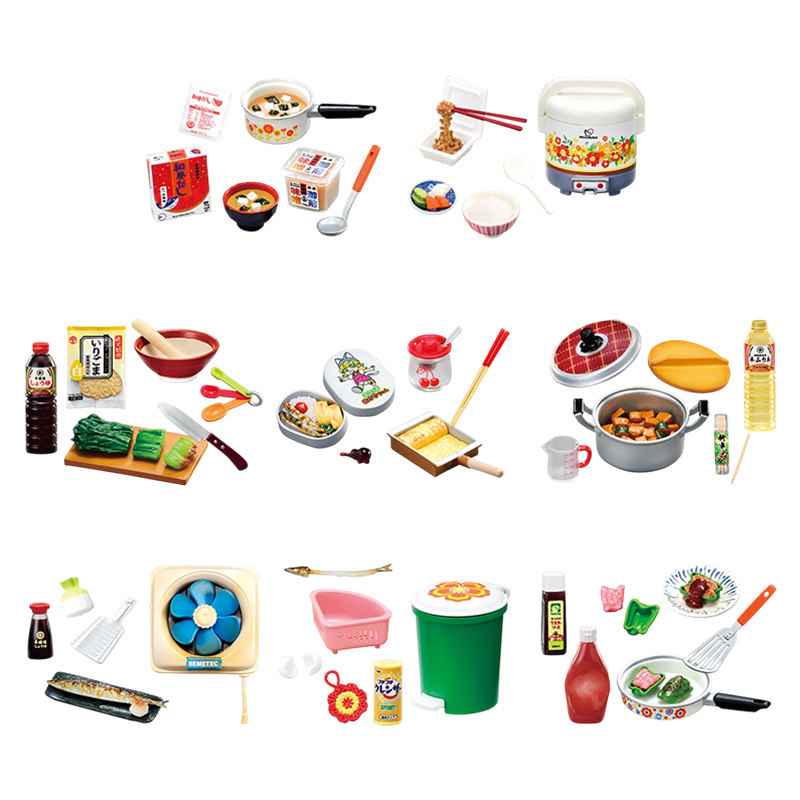 Rement Blind Box Miniature Foo - Home Cooking Meal บทวิจารณ์และราคา
