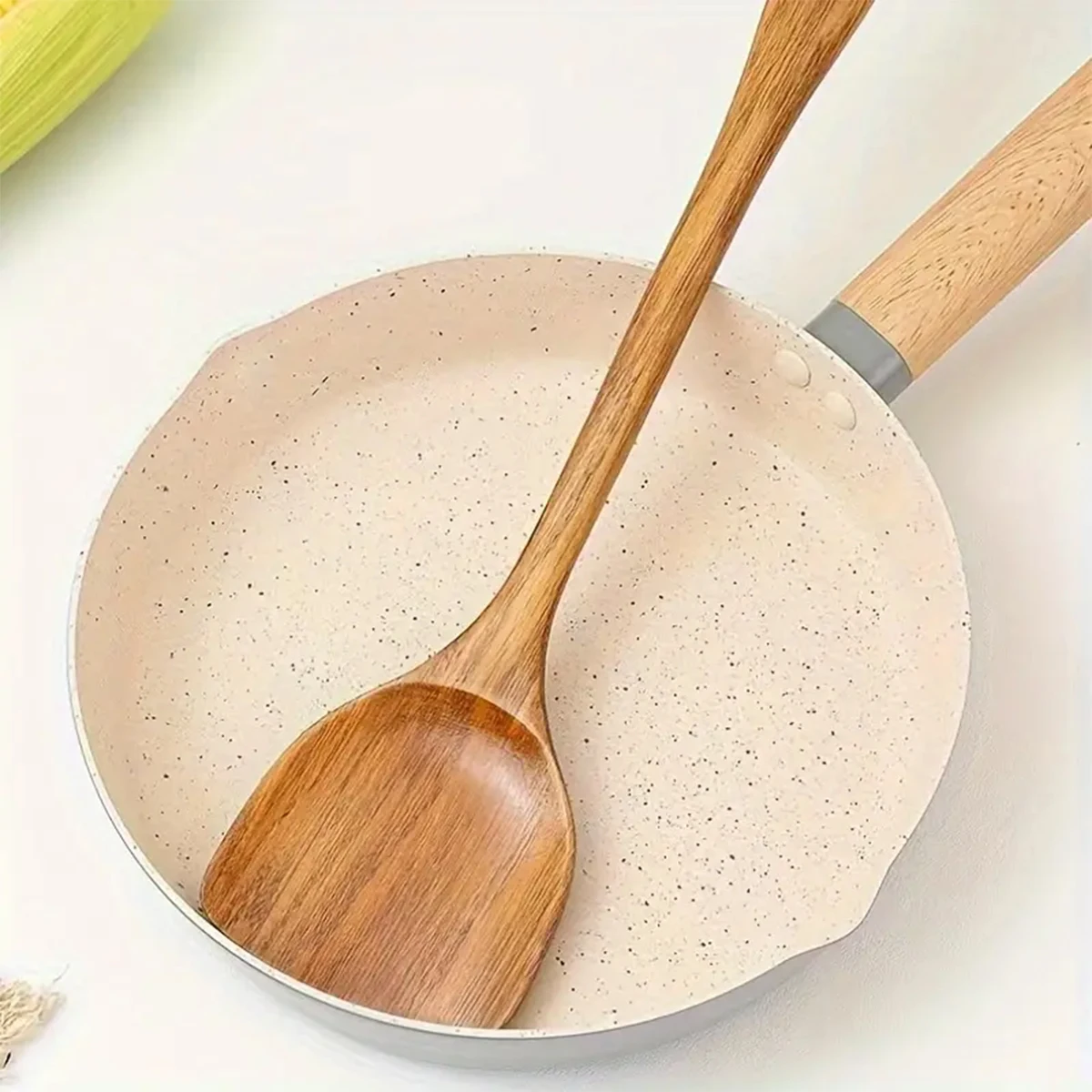 1pcs Home Spatula Wooden Spatu - Home Cooking Services บทวิจารณ์และราคา