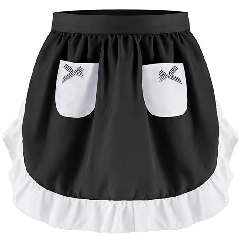 Elegant Lace Short Apron With  - Home Cooking Services บทวิจารณ์และราคา