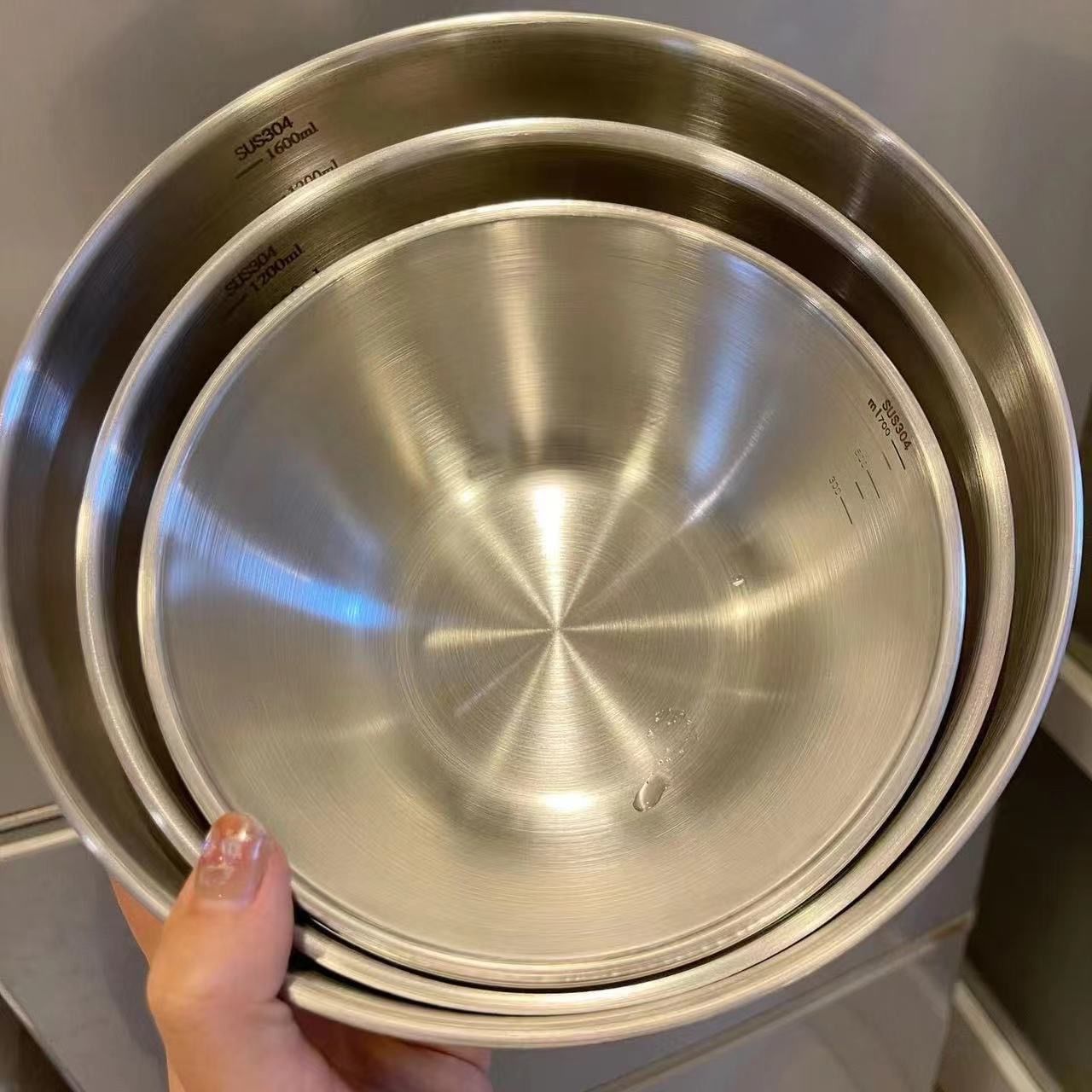 1-3 Stainless Steel Bowl Set w - Home Cooking Food บทวิจารณ์และราคา