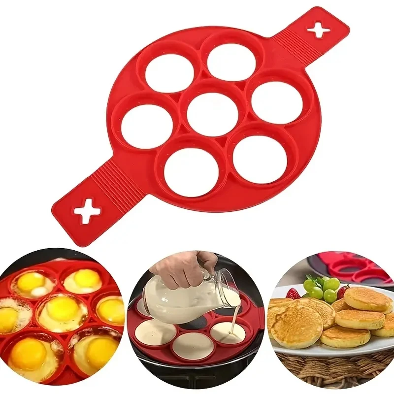 Silicone Non Stick Pot 7-Hole  - Home Cooking Food บทวิจารณ์และราคา