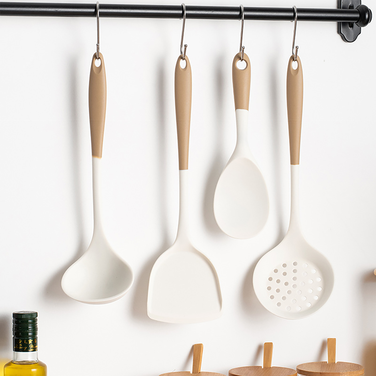 4pcs Silicone Kitchenware Uten - Home Cooking Services บทวิจารณ์และราคา