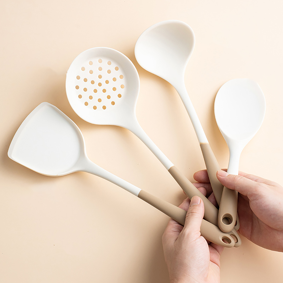 4pcs Silicone Kitchenware Uten - Home Cooking Services บทวิจารณ์และราคา