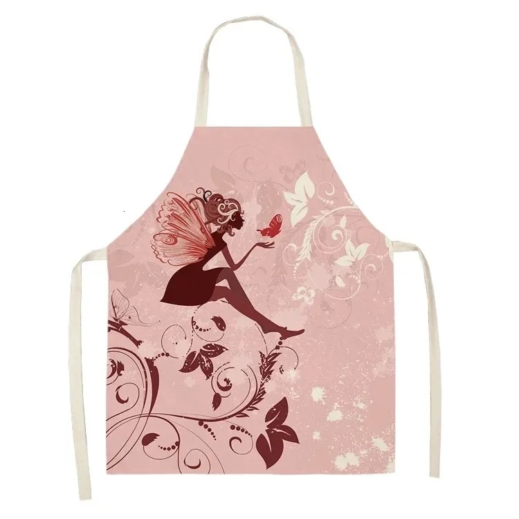 Women Kitchen Apron Floral Gir - Home Cooking Services บทวิจารณ์และราคา