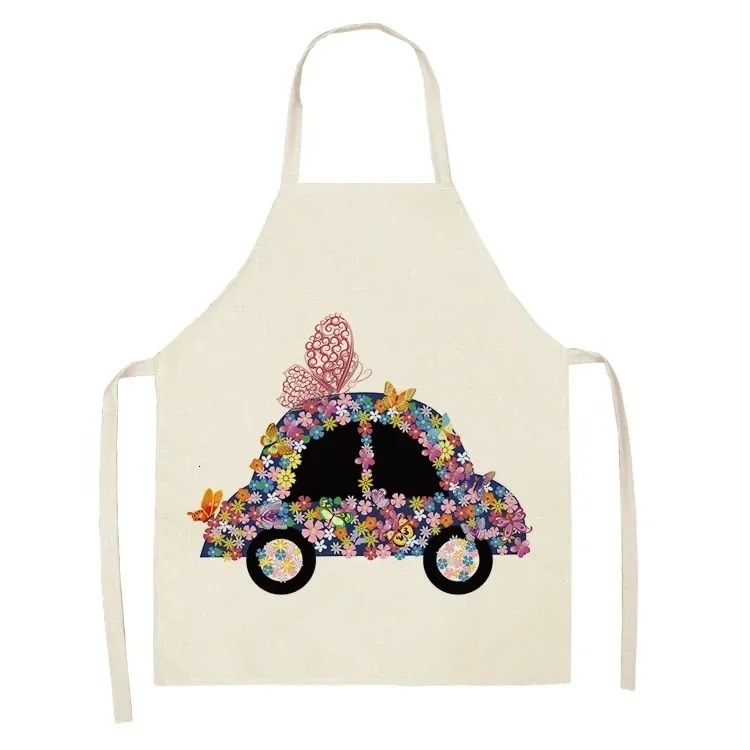 Women Kitchen Apron Floral Gir - Home Cooking Services บทวิจารณ์และราคา
