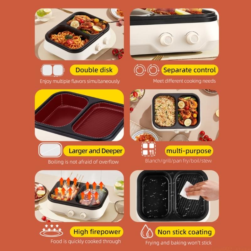 D0AB 1300W Two Zone Cooking An - Home Cooking Meal บทวิจารณ์และราคา