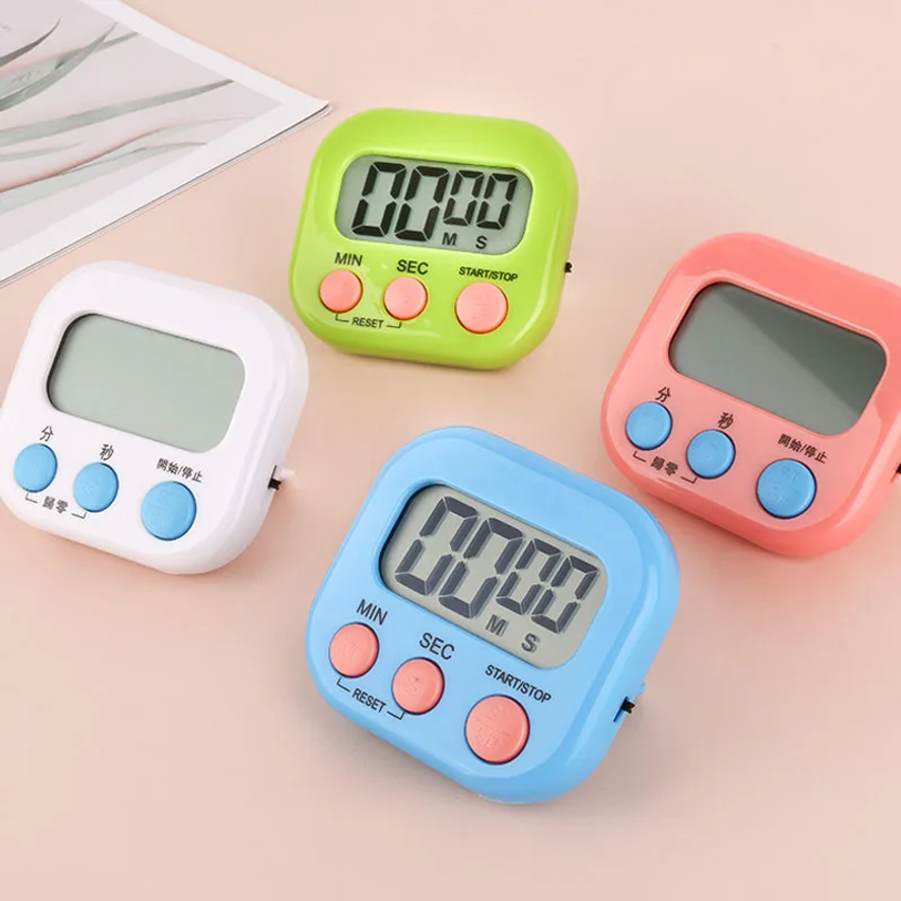 Kitchen Timer Magnetic LCD Dig - Home Cooking Services บทวิจารณ์และราคา