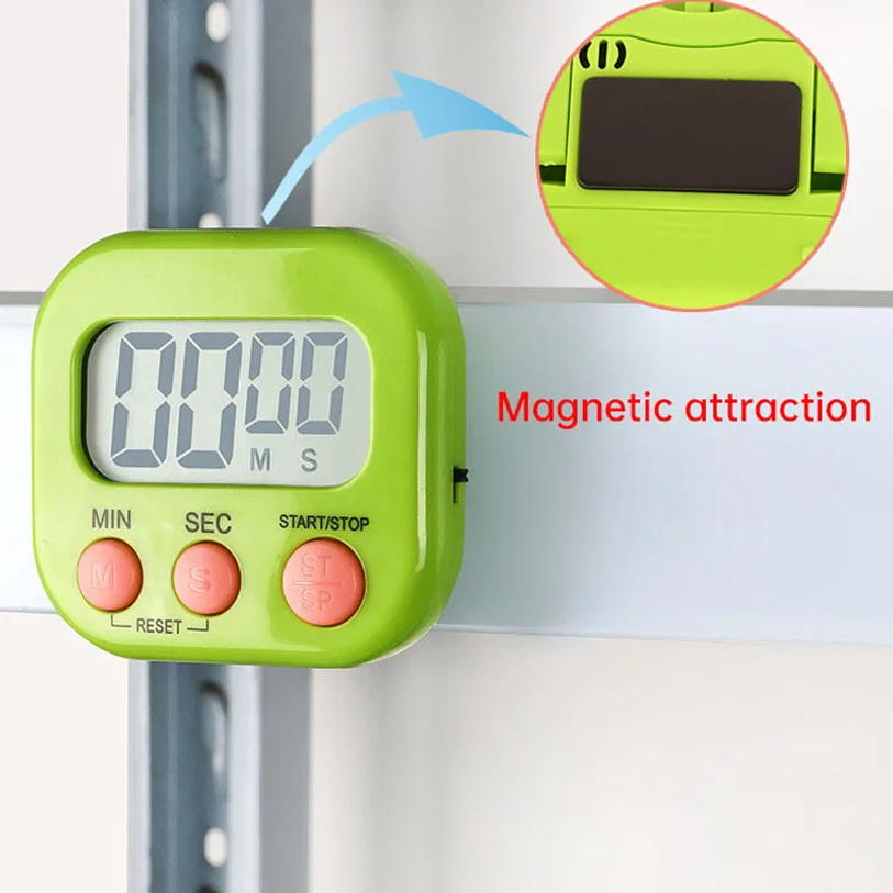 Kitchen Timer Magnetic LCD Dig - Home Cooking Services บทวิจารณ์และราคา