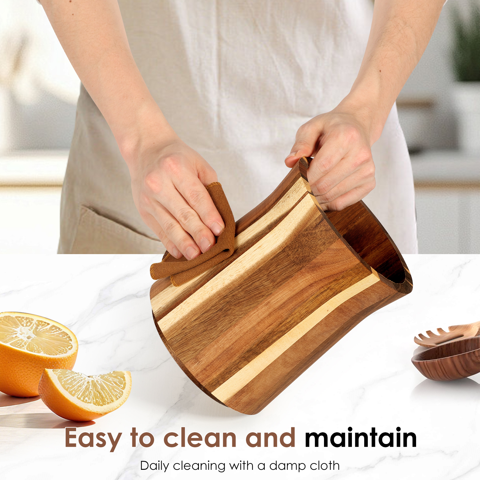 360° Rotating Utensil Holder W - Home Cooking Services บทวิจารณ์และราคา