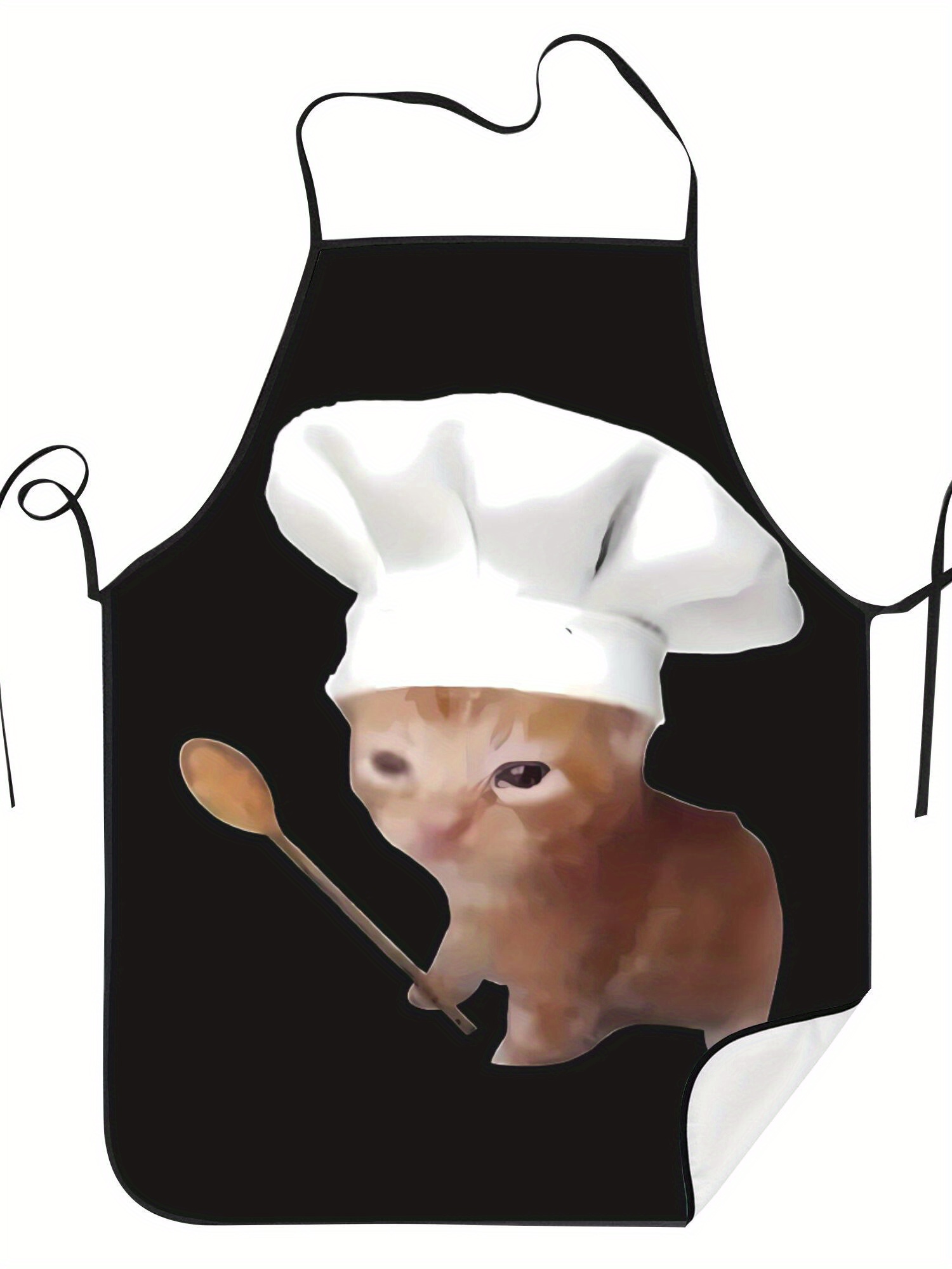 Funny Chef Crying Cat Apron Ki - Home Cooking Chef บทวิจารณ์และราคา