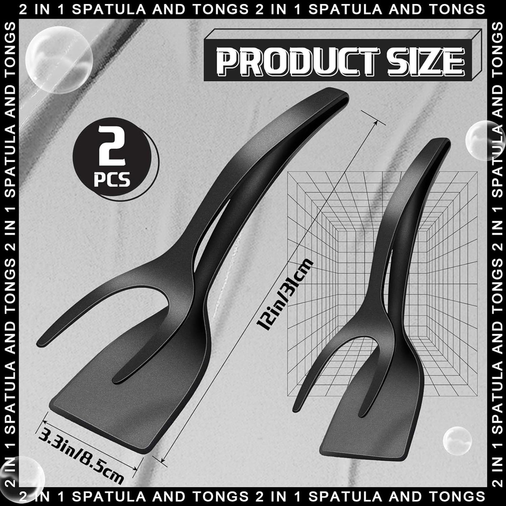 2 in 1 Grip Flip Spatula Clamp - Home Cooking Services บทวิจารณ์และราคา