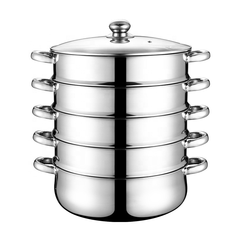 28-40CM Stainless Steel Steam  - Home Cooking Food บทวิจารณ์และราคา