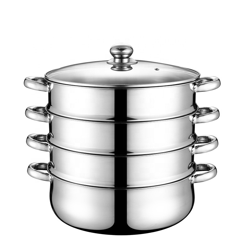 28-40CM Stainless Steel Steam  - Home Cooking Food บทวิจารณ์และราคา