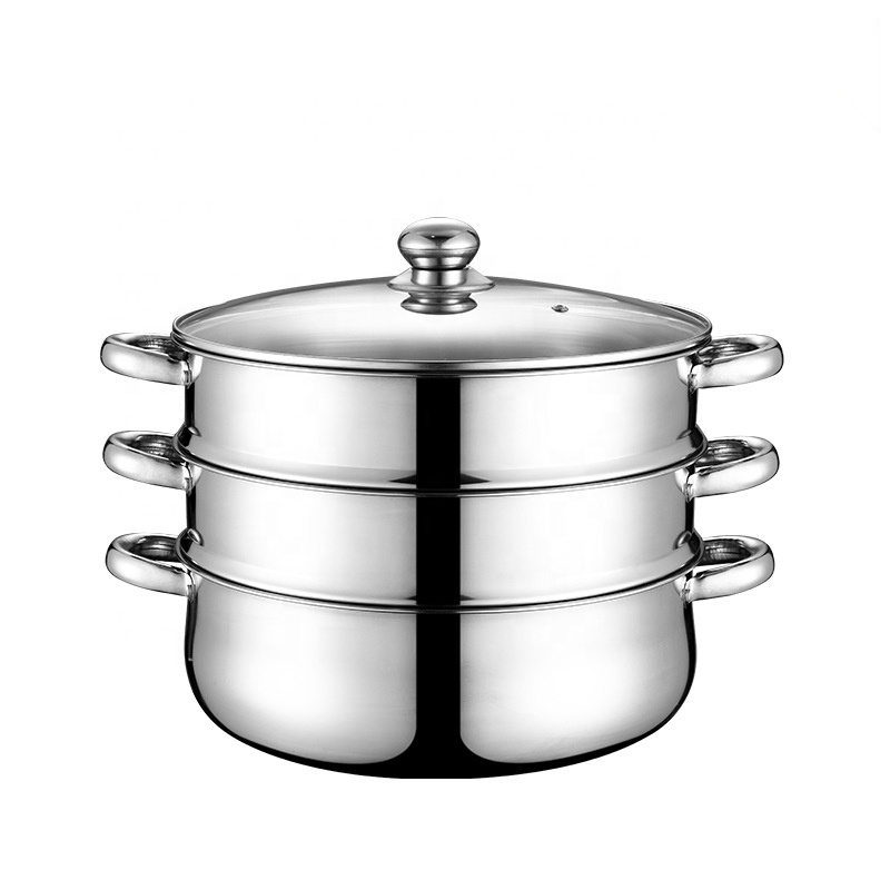 28-40CM Stainless Steel Steam  - Home Cooking Food บทวิจารณ์และราคา