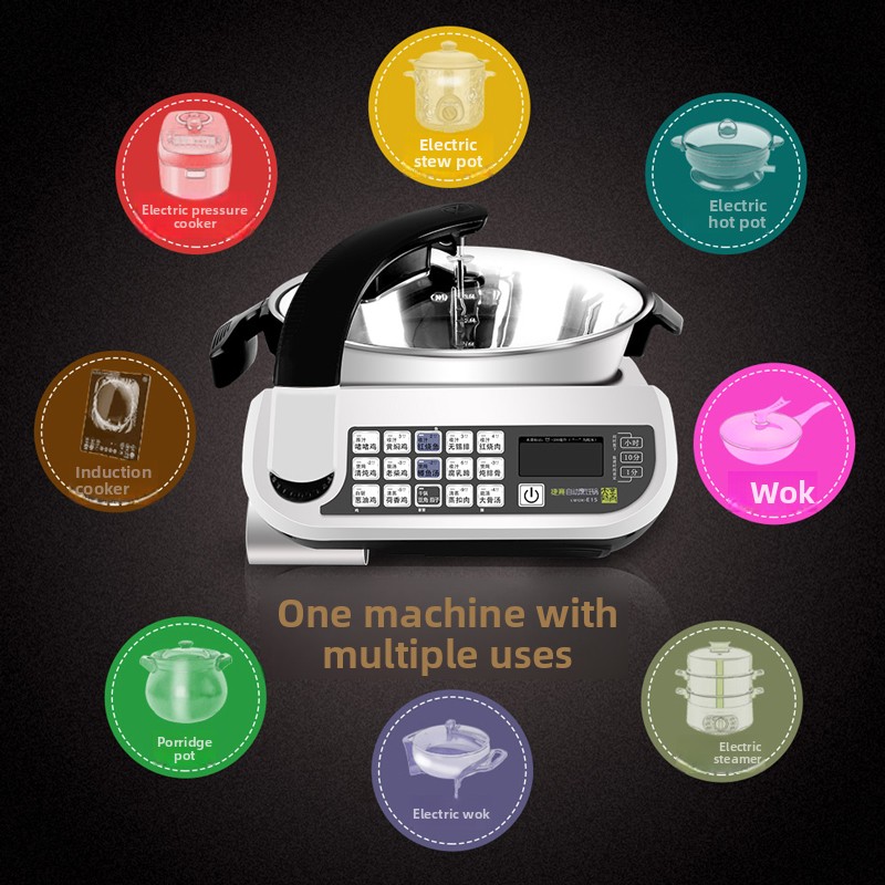 E15 Smart Cooking Robot, Large - Home Cooking Food บทวิจารณ์และราคา