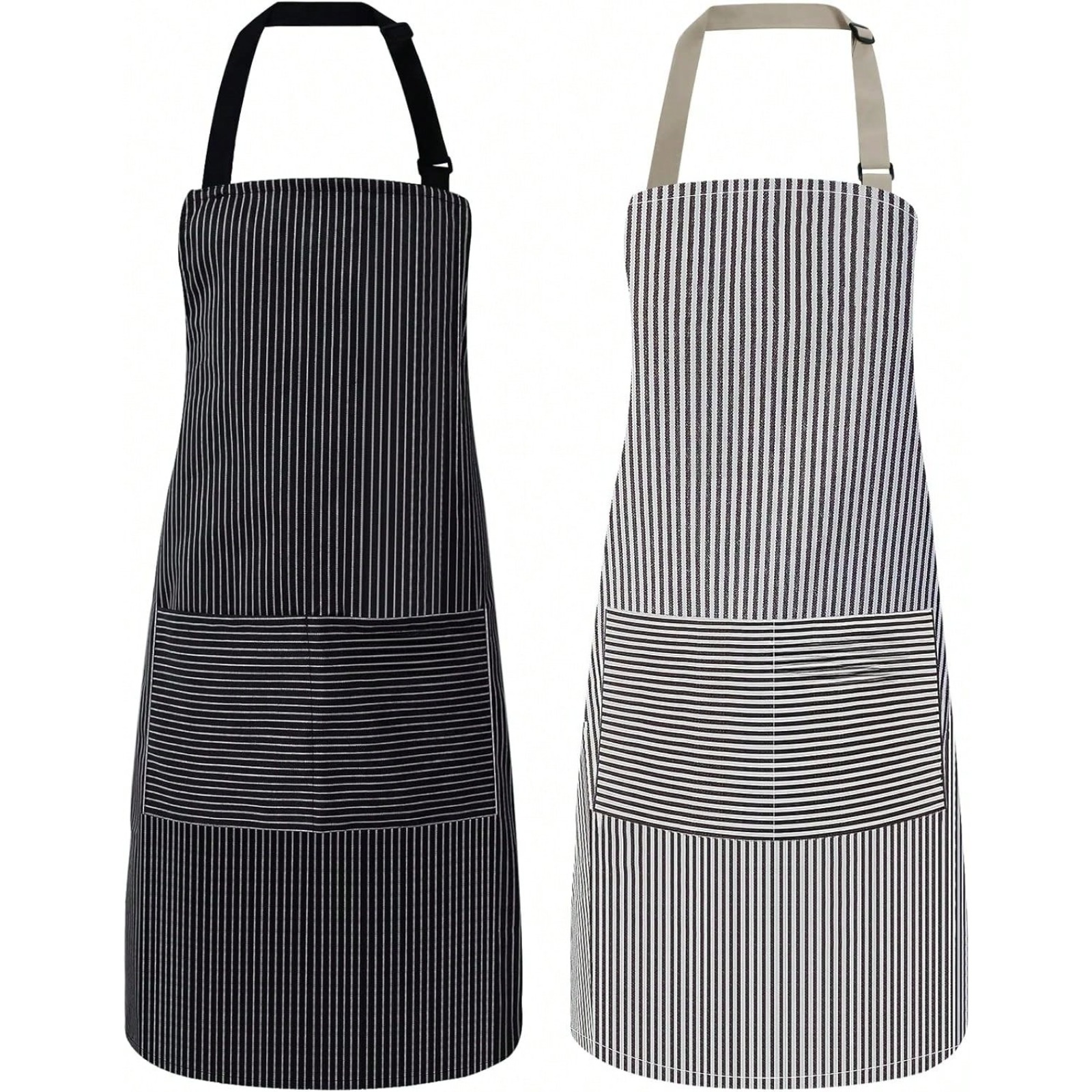 1/2PCS Striped Halter Neck Apr - Home Cooking Chef บทวิจารณ์และราคา
