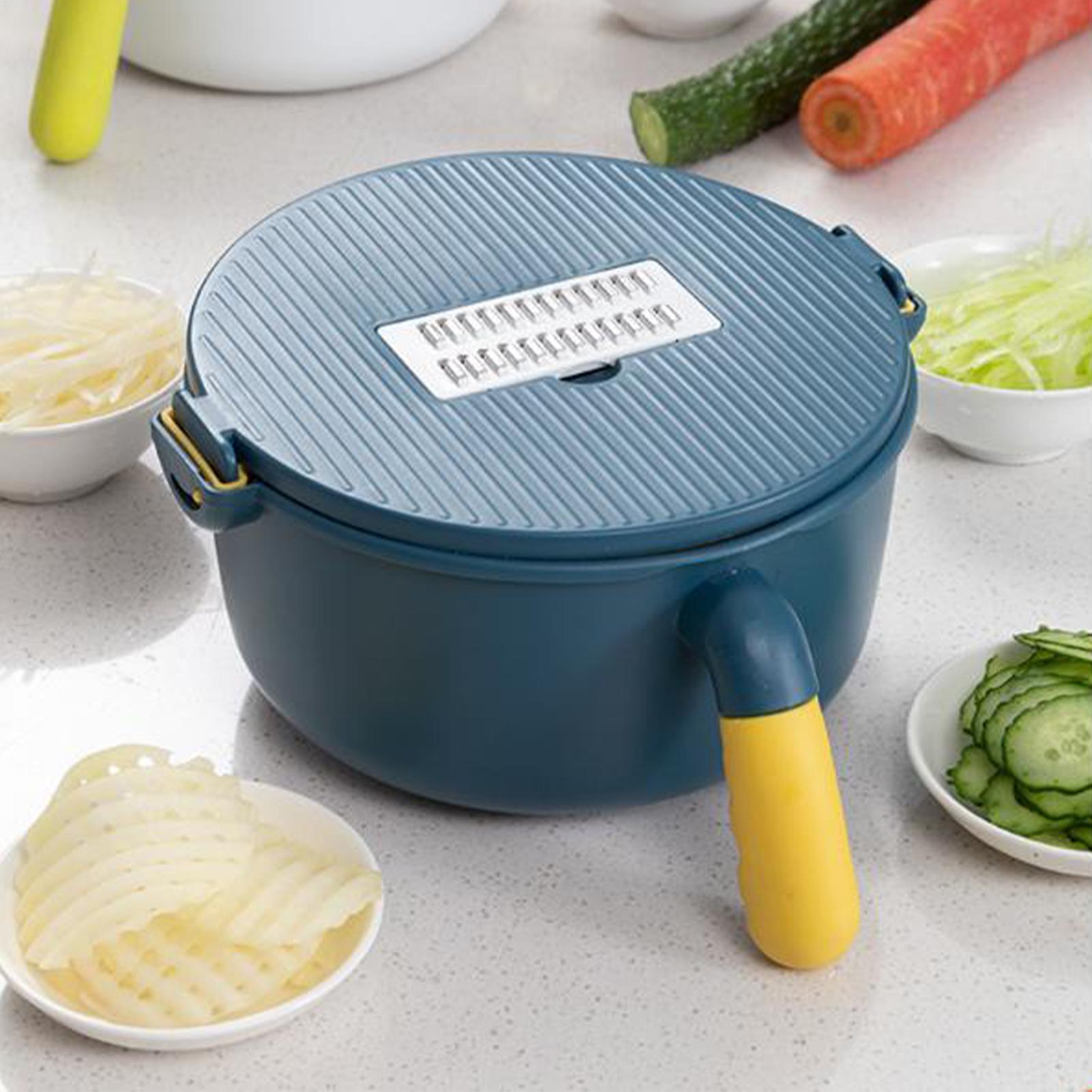 Vegetable Slicer Kitchen Shred - Home Cooking Meal บทวิจารณ์และราคา