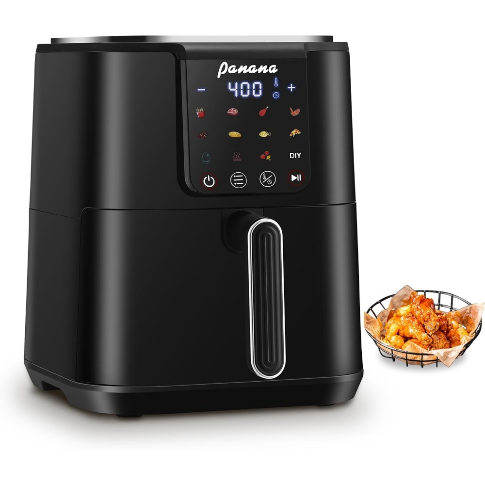Large 6Qt Oil Free Airfryer Ov - Home Cooking Meal บทวิจารณ์และราคา