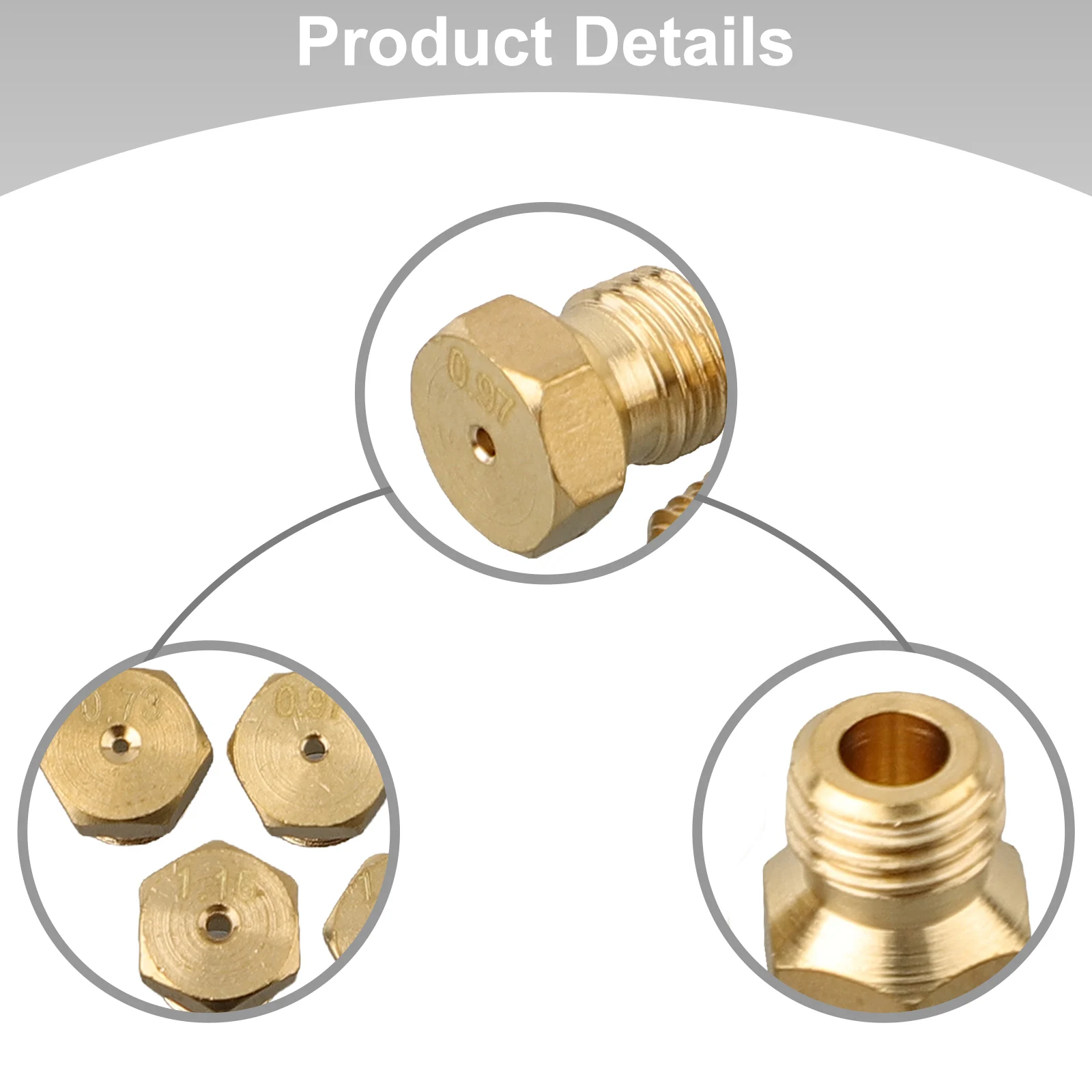 5PCS Gas Nozzles Burner Jets N - Home Cooking Services บทวิจารณ์และราคา