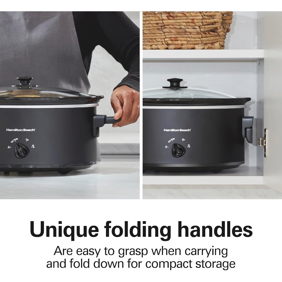 7 Quart Slow Cooker with Space - Home Cooking Meal บทวิจารณ์และราคา