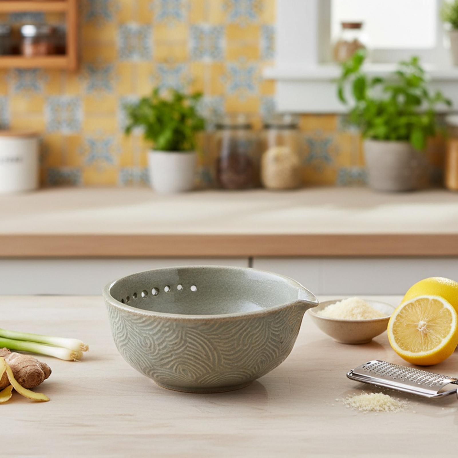 Grater Plate Ceramic Grinder B - Home Cooking Meal บทวิจารณ์และราคา